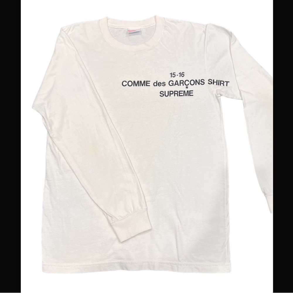 Comme des garcon supreme shirt